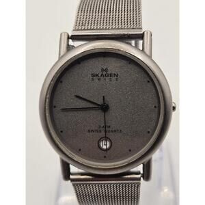 Skagen 6LTT Grey 32mm Ladies' St. Steel Milanese Band Watch